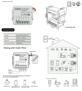 IoT 4CH SWITCH ACTUATOR